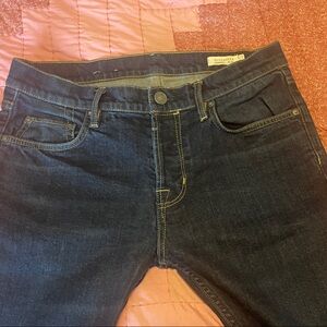 All Saints Blue Denim Cigarette Jeans